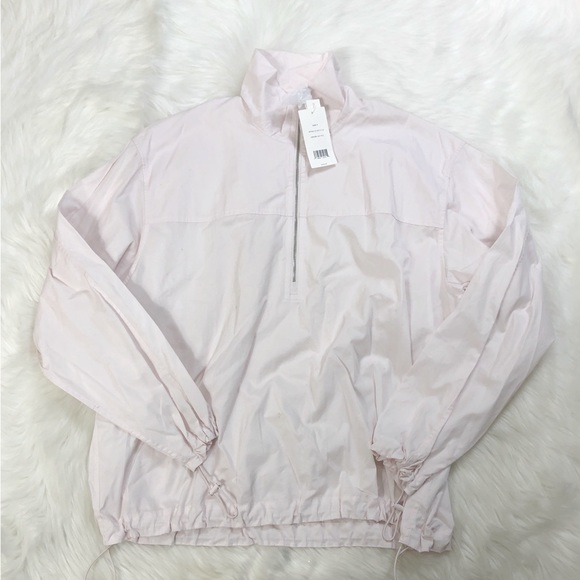 NWT Vince Half Zip Pullover Coat in Peony - Picture 5 of 5